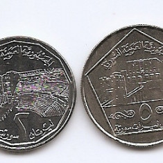 Siria Set 4 - 1, 2, 5, 10, Pounds 1996 - B11, KM-132,125,123,124 UNC !!!