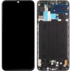 Display Samsung Galaxy A70 A705 Negru cu Rama Service Pack GH82-19747A Original