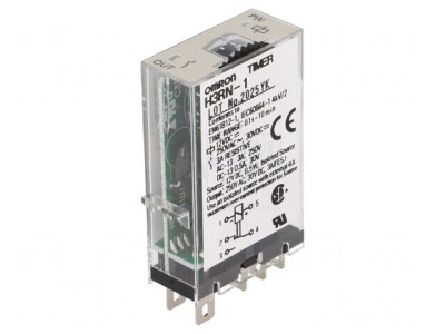 Timer SPDT 12VDC 0.1s-10min IP20 foto