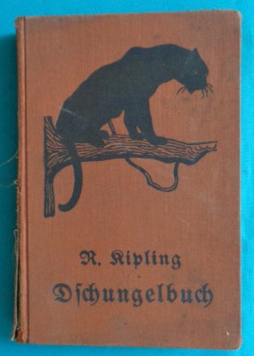 Rudyard Kipling &amp;ndash; Das dschungel buch Cartea junglei ( 1931 ) foto