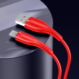 Cabluri USAMS, U38 Type-C, 5A, Fast Charging &amp; Data Cable, US-SJ376, 1m, Red