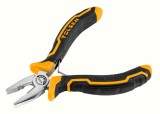 Cleste Combinat Mini Tolsen 115mm, Nichelat, Manere Bi-Material, Precizie