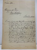 Autograf VICTOR MIHALYI, Mitropolit rom&acirc;n unit dela Blaj, pe o scrisoare,1905