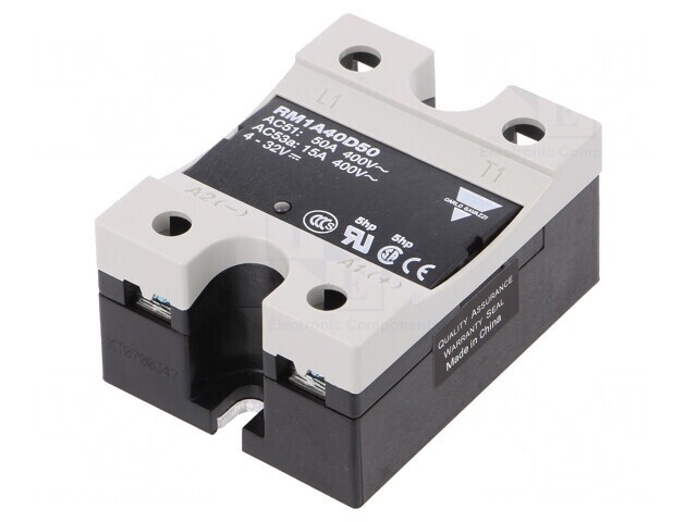 Releu Semiconductor 1-Fazat 50A 4-32VDC 42-440VAC