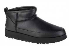 Cizme de iarna UGG Classic Sugar Ultra Mini 1121618-BLK negru foto