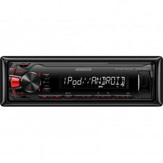 Kenwood KMM-264 radio player cu USB compatibil Ipod si Android foto
