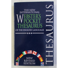 THE NEW INTERNATIONAL WEBSTER&#039; S POCKET THESAURUS OF THE ENGLISH LANGUAGE , 1997