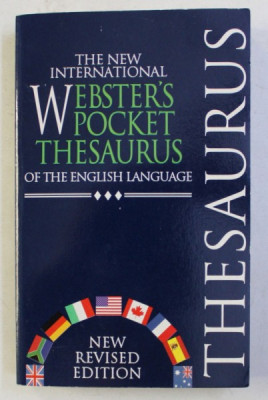 THE NEW INTERNATIONAL WEBSTER&amp;#039; S POCKET THESAURUS OF THE ENGLISH LANGUAGE , 1997 foto