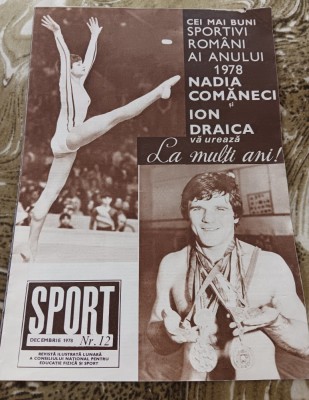 myh 110 - Revista SPORT - nr 12/decembrie 1978 foto