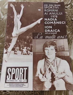 myh 112 - Revista SPORT - nr 12/decembrie 1978 foto