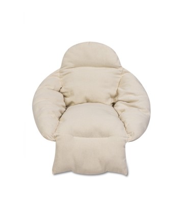 Perna XXL pentru leagan de gradina, tip scaun, 64 x 56 x 66 cm, ecru foto