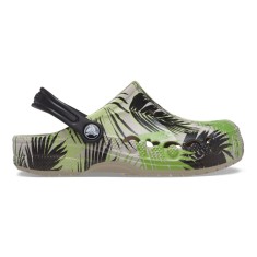Sabo?i Crocs Baya Printed Clog Kids Bej - Cobblestone/Tropical foto
