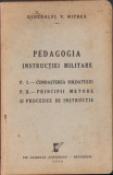 HST C776 Pedagogia instrucției militare 1940 general V Mitrea