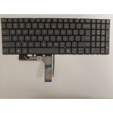 Tastatura Laptop 2-in-1, Lenovo, Yoga 7 16ILL10 Type 83JT, iluminata, gri, layout US