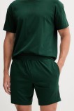 HUGO pantaloni scurți de pijama culoarea maro, uni, 50525247