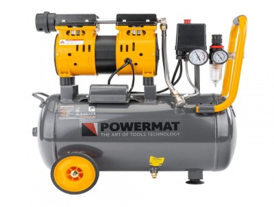 Compresor fara ulei PM-KBO-24T, 1.80 kW, Powermat PM1283 foto