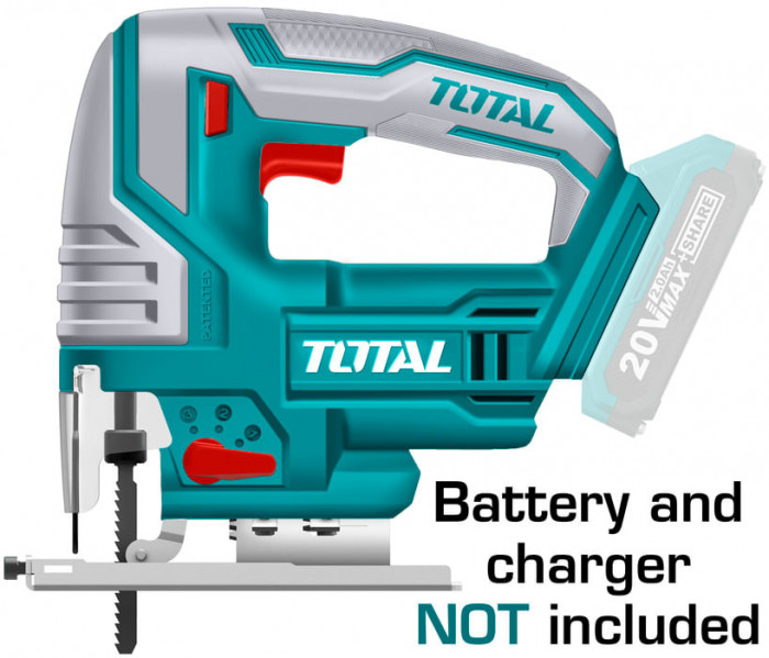 TOTAL - FIERASTRAU PENDULAR - LI-ION - 20V(NU INCLUDE ACUMULATOR SI INCARCATOR) PowerTool TopQuality