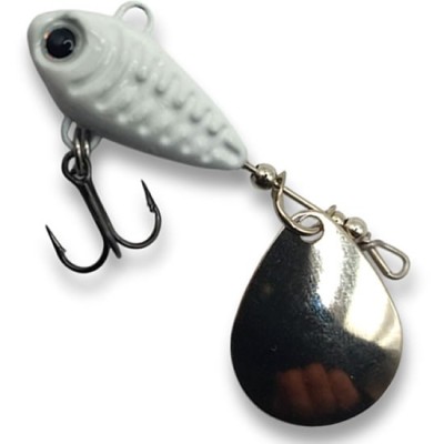 Spinnertail BERTI Skeletonik Pro Colorado Nickel, Alb 1013, 13g foto