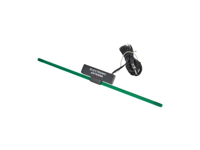 Antena auto Carpoint electronica cu amplificator 12V , cablu de 2,5m