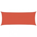 Cumpara ieftin Panza parasolar, caramiziu, 2x5 m, HDPE, 160 g/m&sup2;