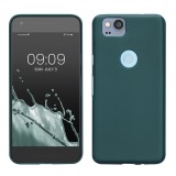 Husa pentru Google Pixel 2, Silicon, Verde, 43081.57, Carcasa, Kwmobile