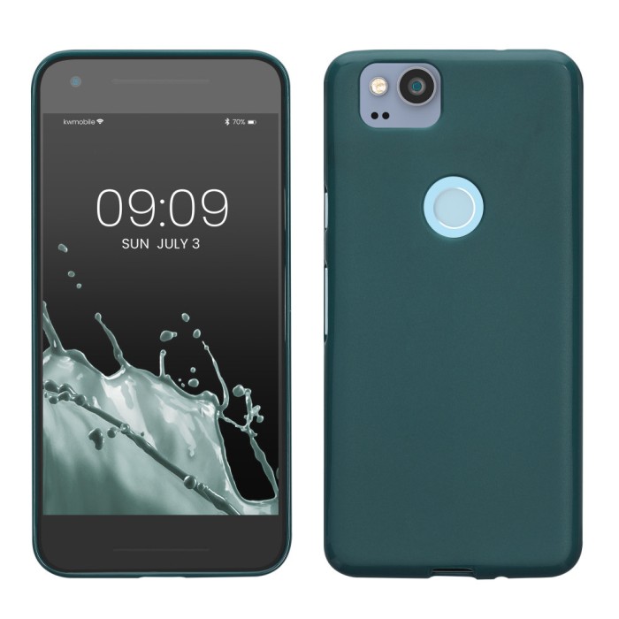 Husa pentru Google Pixel 2, Silicon, Verde, 43081.57