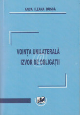 Vointa unilaterala - izvor de obligatii foto