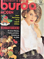 Burda revista de moda 47 tipare 11/1992 (croitorie) foto