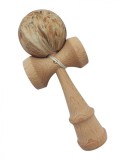 Cumpara ieftin Kendama profesionala, Bila din lemn, Maro Latte, 42KD