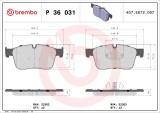 BREMBO P 36 031 PRIME LINE set placute frana,frana disc
