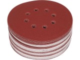 Set 50 Discuri Abrazive Velcro, 150Mm, 8 Gauri, P180