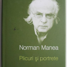 Plicuri si portrete – Norman Manea