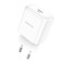 Incarcator Retea USB-C Borofone BN3 Premium, Quick Charge, 20W, 1 X USB Tip-C - Alb