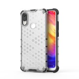 Husa XIAOMI Redmi Note 7 - Gel TPU Honeycomb Armor (Transparent)