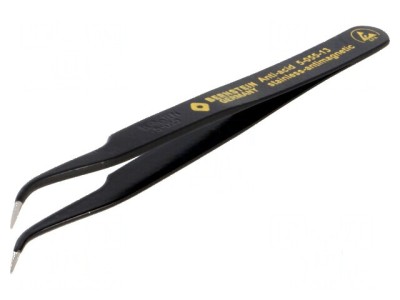 Pensetă nemagnetică v&amp;acirc;rf ascuţit ESD - Pensetă v&amp;acirc;rf ascuţit nemagnetică foto