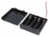 Suport 4x AAA R3 cu cabluri 150mm COMF SBH-441AS, Confortable Electronic Co Ltd