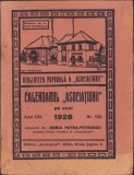 869SPN Calendarul Asociațiunii pe anul 1928 semnat Meteș