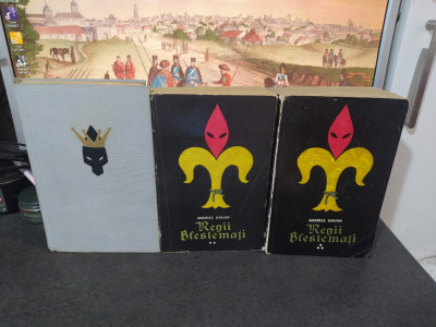 Maurice Druon, Regii blestemați, vol. 1-3, București 1964-1970, 075 foto