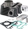 Kit Cilindru 80cc 4T PIAGGIO Liberty RST Fly Zip Vespa Aprilia Derbi Italjet Malaguti - Racire Aer, Diametru 47mm
