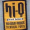 AX 1233 EMBLEMA - ,,HI-Q&quot; -HIGH-QUALITY-PRODUCTS -TECHNICAL -PENTRU COLECTIONARI