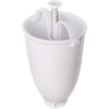 Accesoriu de Bucatarie pentru Gogosi, Cyrax, Dozator pentru Aluat, Dispozitiv Manual, Forma de Gogosi, pentru Gatit, 18x10x10 cm, Alb