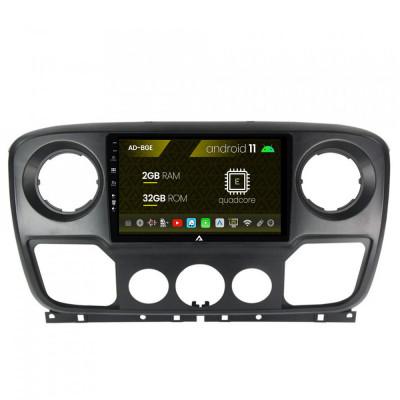 Navigatie Opel Movano Renault Master Nissan NV400 (2011-2021), Android 12, E-Octacore 2GB RAM + 32GB ROM, 10.1 Inch - AD-BGE10002+AD-BGRKIT388V2 foto