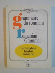 GRAMMAIRE DU ROUMAIN / ROMANIAN GRAMMAR / GRAMATICA LIMBII ROMANE de LIANA POP , VICTORIA MOLDOVAN , 1997 *PREZINTA HALOURI DE APA foto