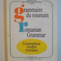 GRAMMAIRE DU ROUMAIN / ROMANIAN GRAMMAR / GRAMATICA LIMBII ROMANE de LIANA POP , VICTORIA MOLDOVAN , 1997 *PREZINTA HALOURI DE APA