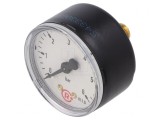 Manometru 0-6 Bar 50mm pentru Lichide și Gaze Inerte