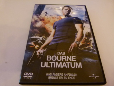 Bourne ultimatum, dvd foto