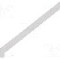 Surub M3, poliamida, lungime 42mm, ingropat, pas filet 0.5, DREMEC - 8G202M3X42