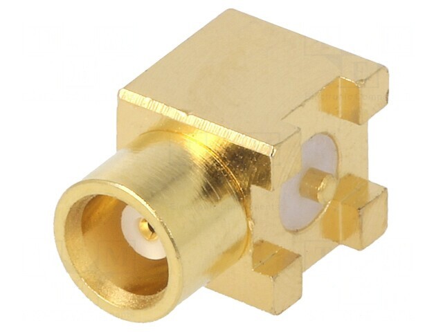 Soclu MCX Mamă Orizontal SMT 50&Omega; Aurit PTFE PCB