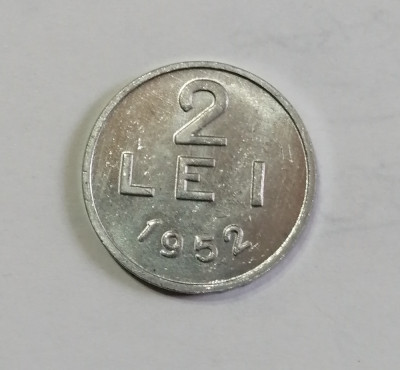 Replica după moneda de 2 lei 1952 foto