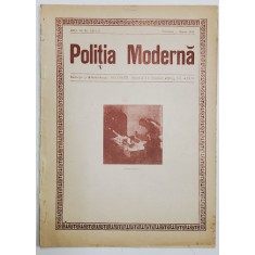 POLITIA MODERNA , REVISTA LUNARA DE SPECIALITATE , LITERATURA SI STIINTA , ANUL XI , NR. 120-121, FEBRUARIE - MARTIE , 1936